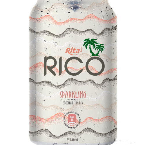 330ml Canned Sparkling Coconut Water